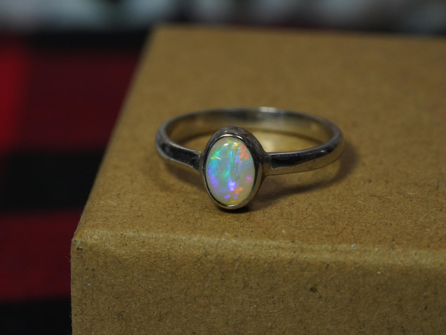 Australian Opal Ring Size 6