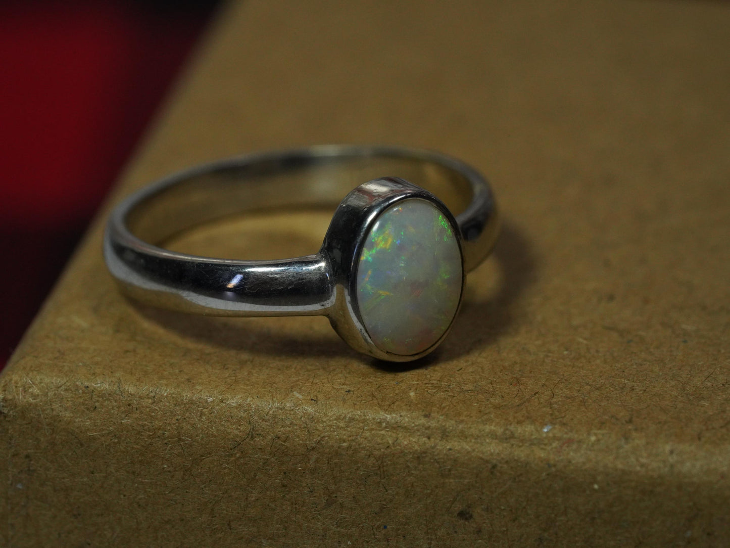 Australian Opal Ring Size 6