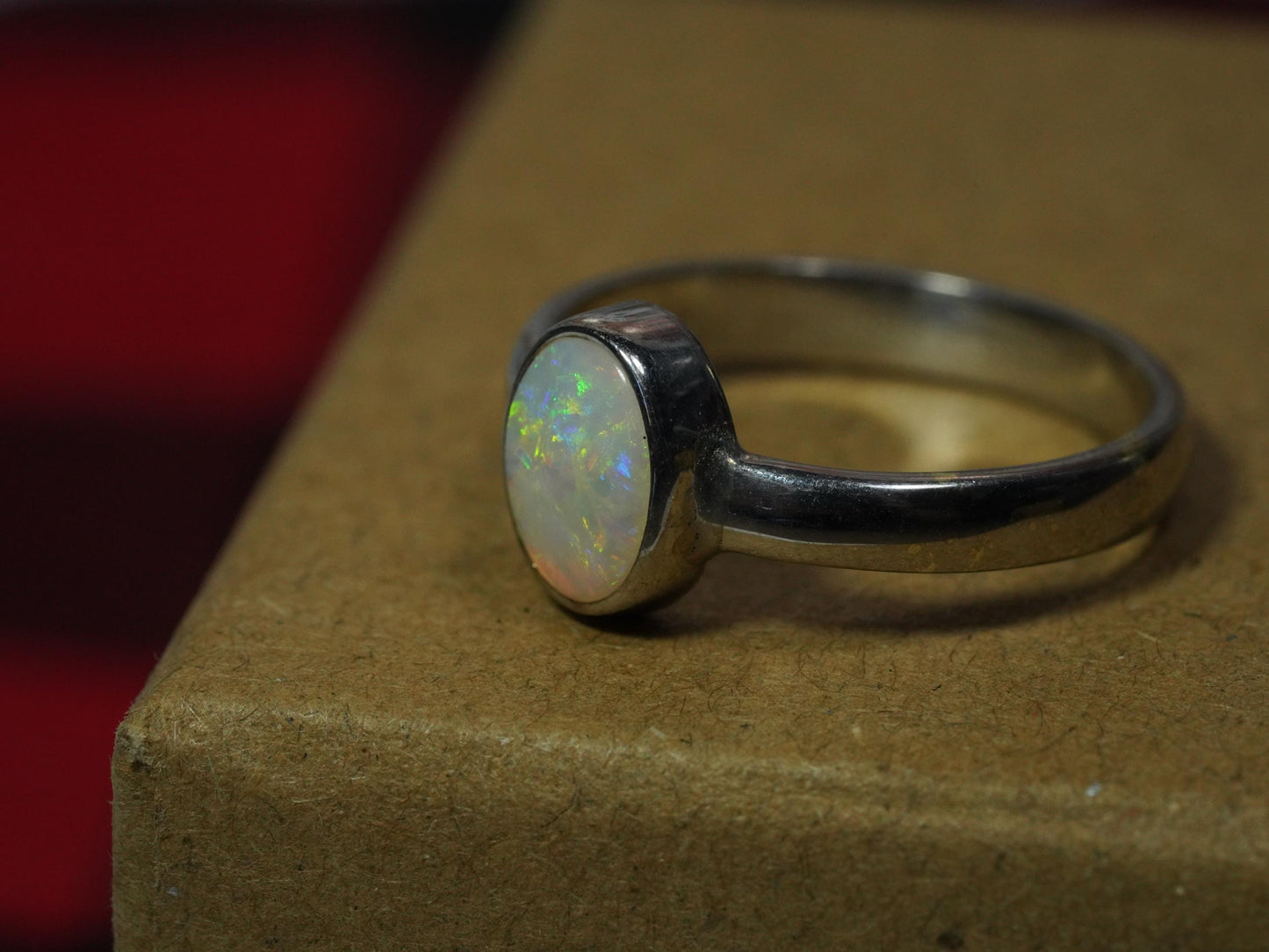 Australian Opal Ring Size 6