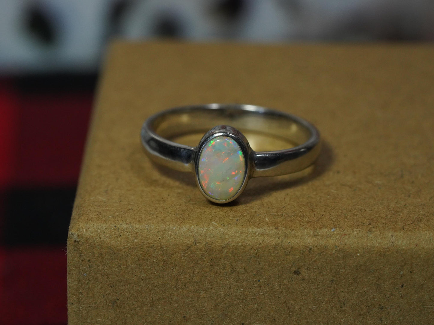 Australian Opal Ring Size 6