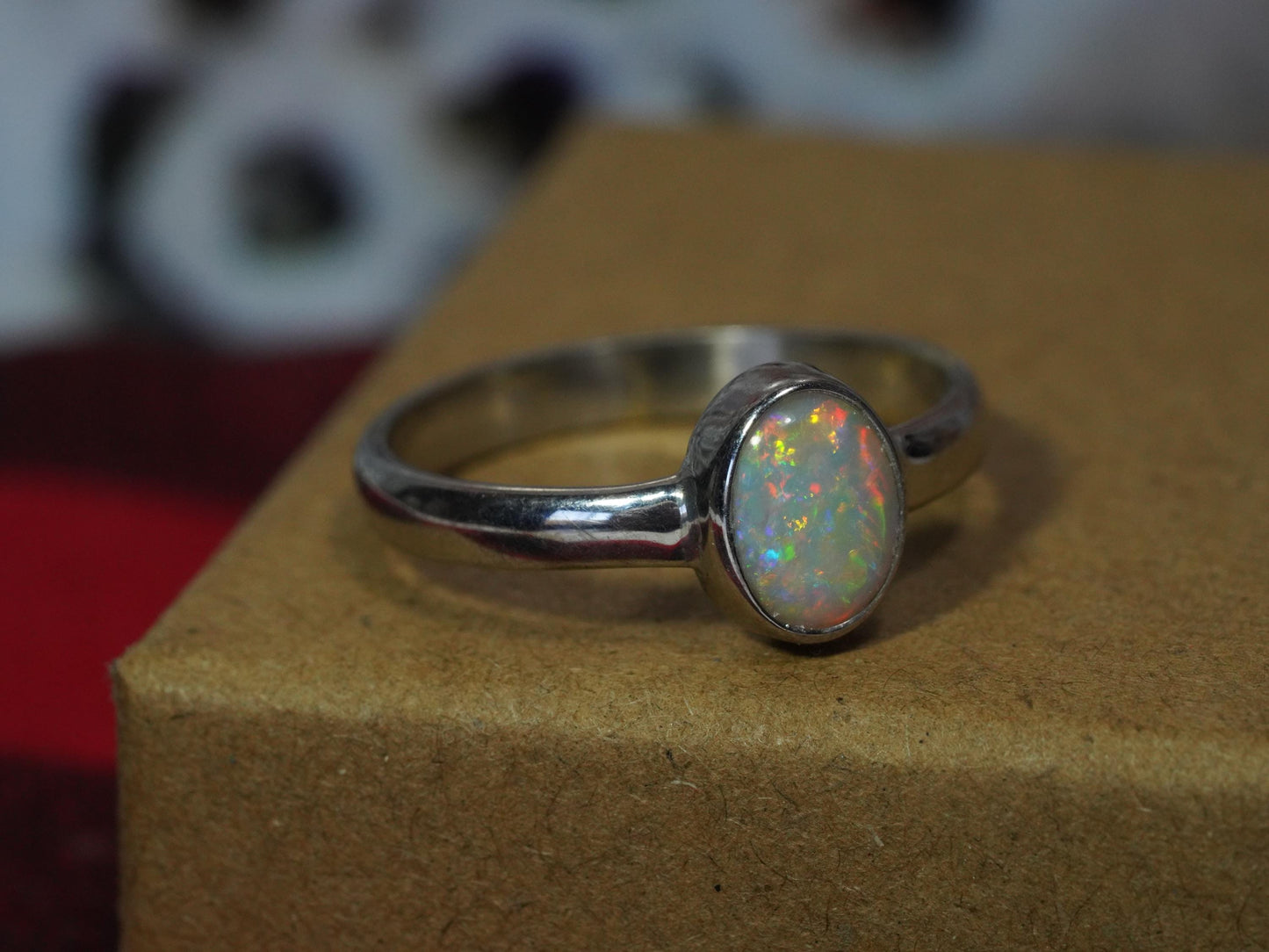 Australian Opal Ring Size 8