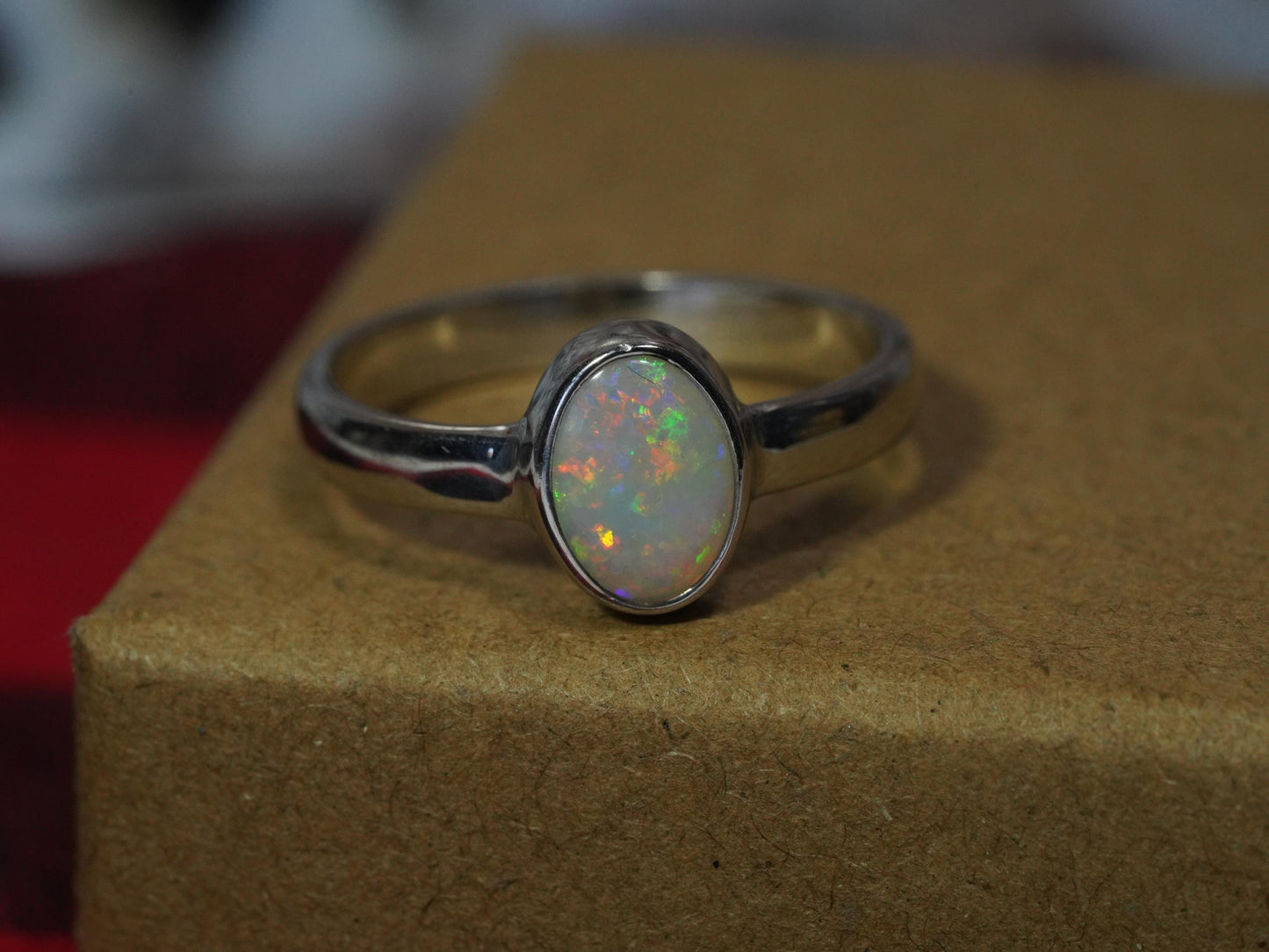 Australian Opal Ring Size 7