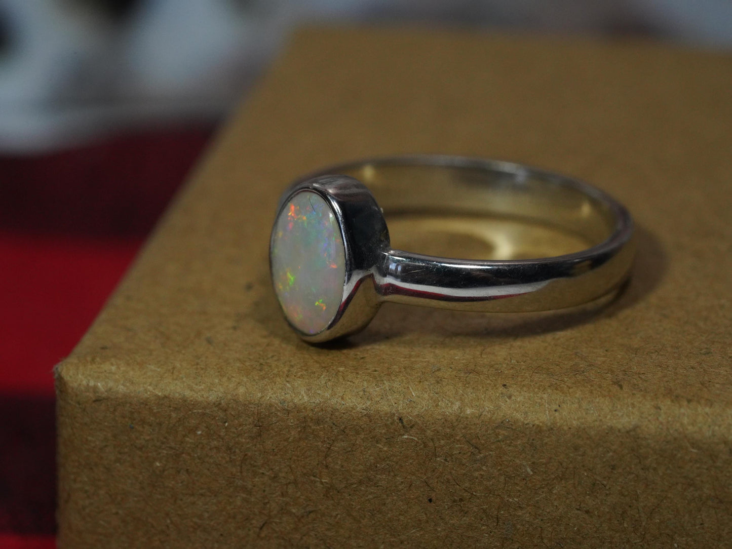 Australian Opal Ring Size 7