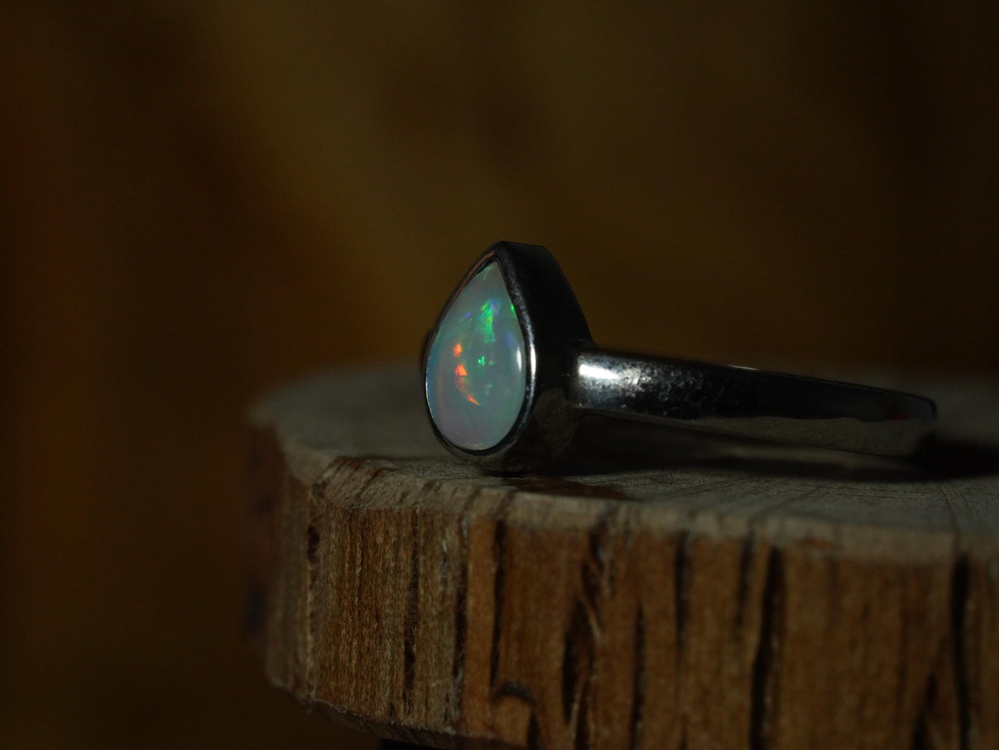 Australian Opal Ring Size 5