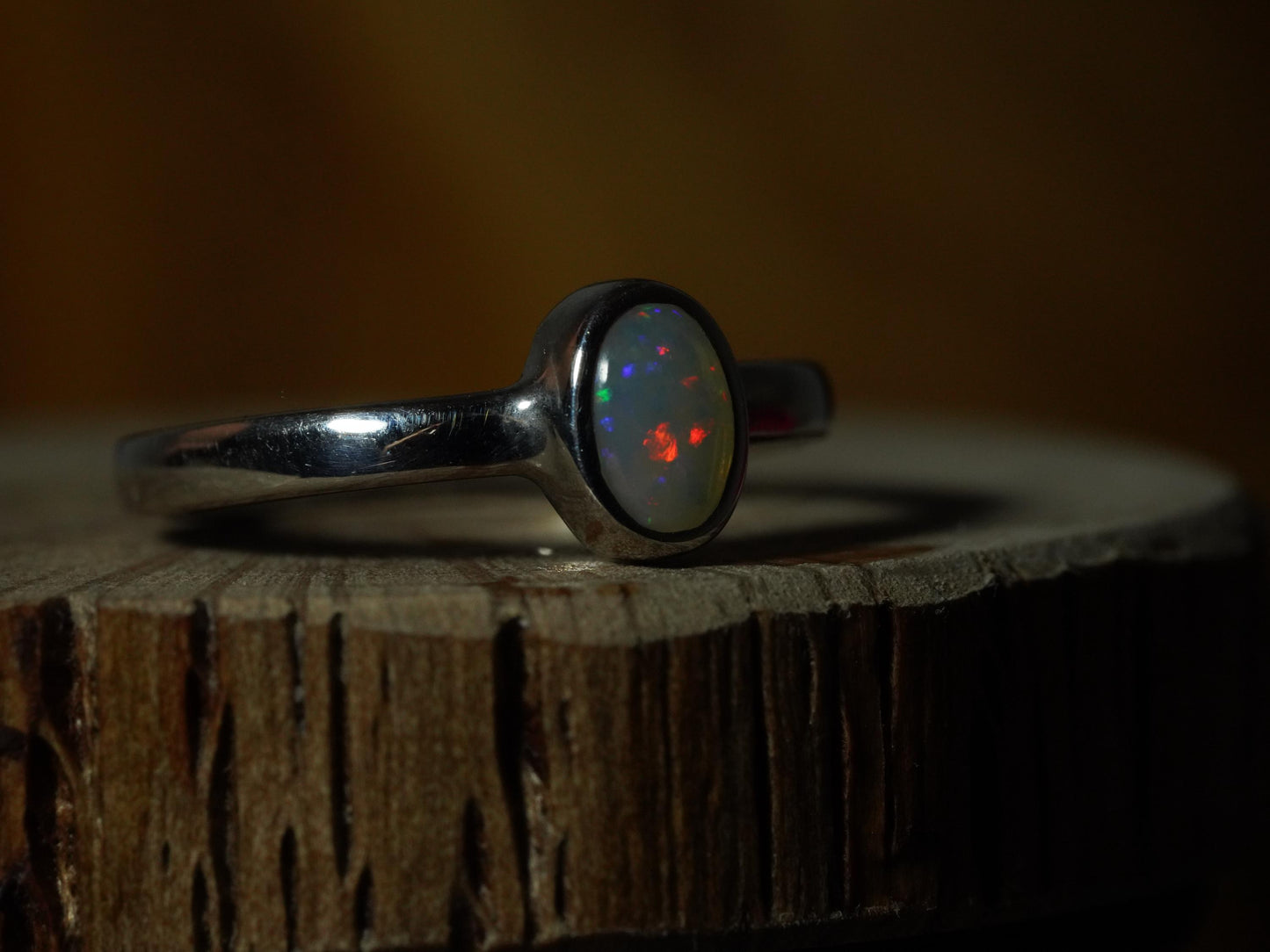 Australian Opal Ring Size 5
