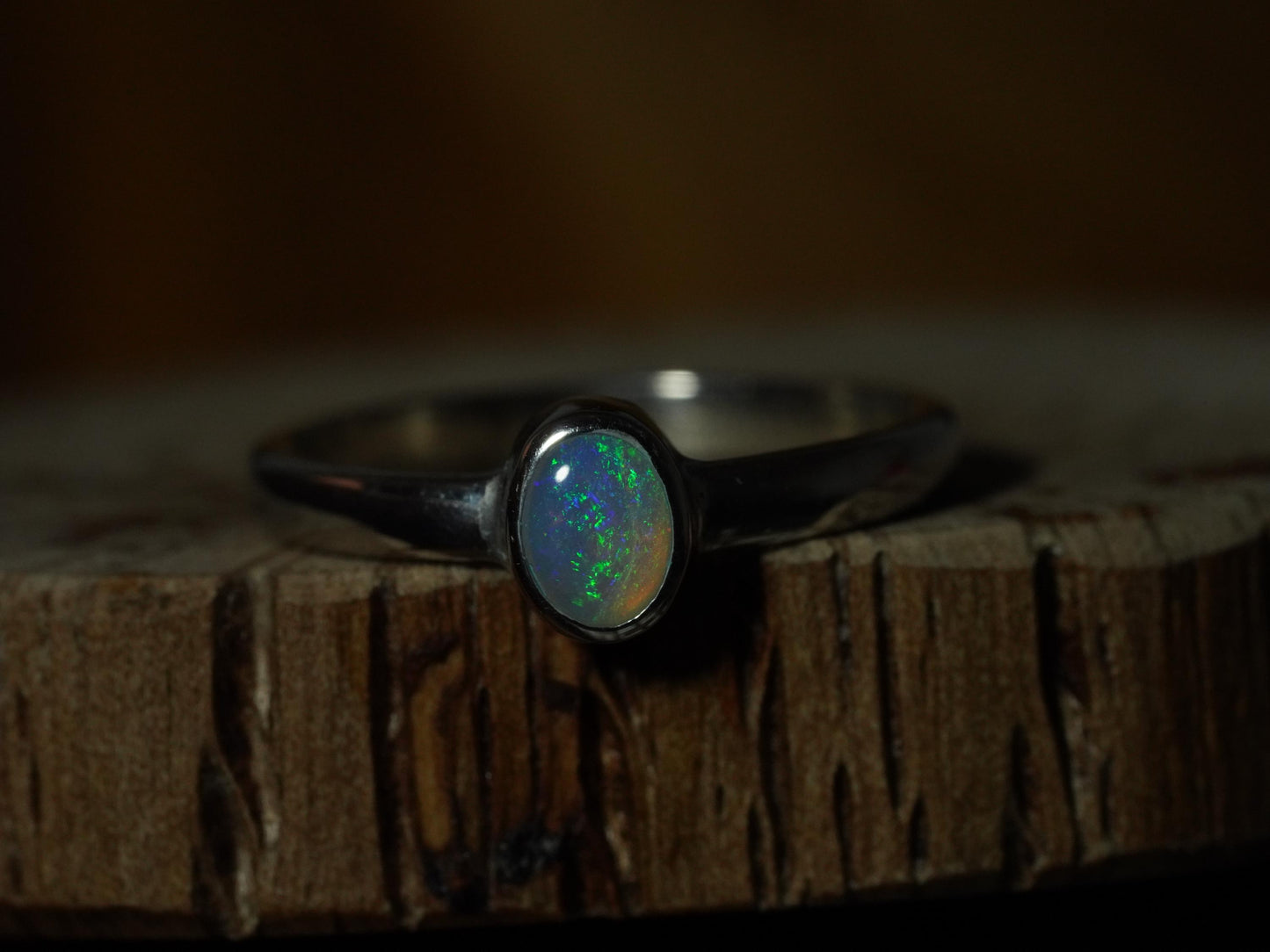 Australian Opal Ring Size 5