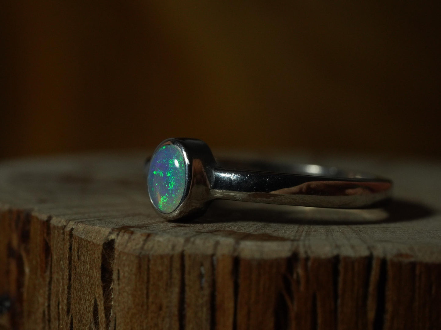 Australian Opal Ring Size 5