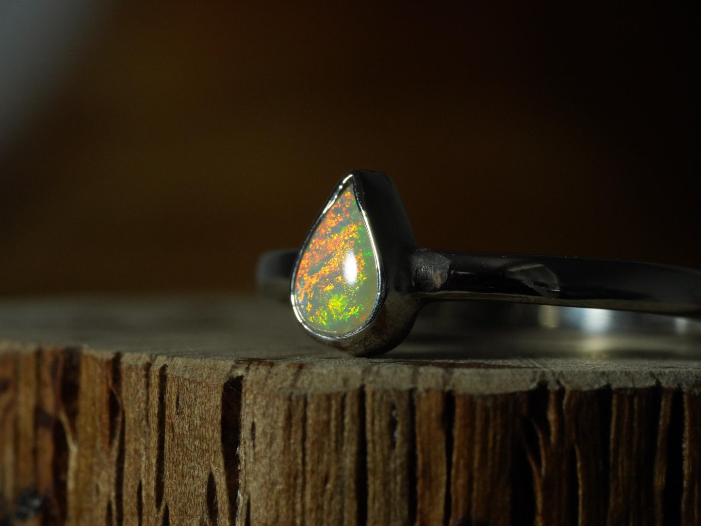 Australian Opal Ring Size 10
