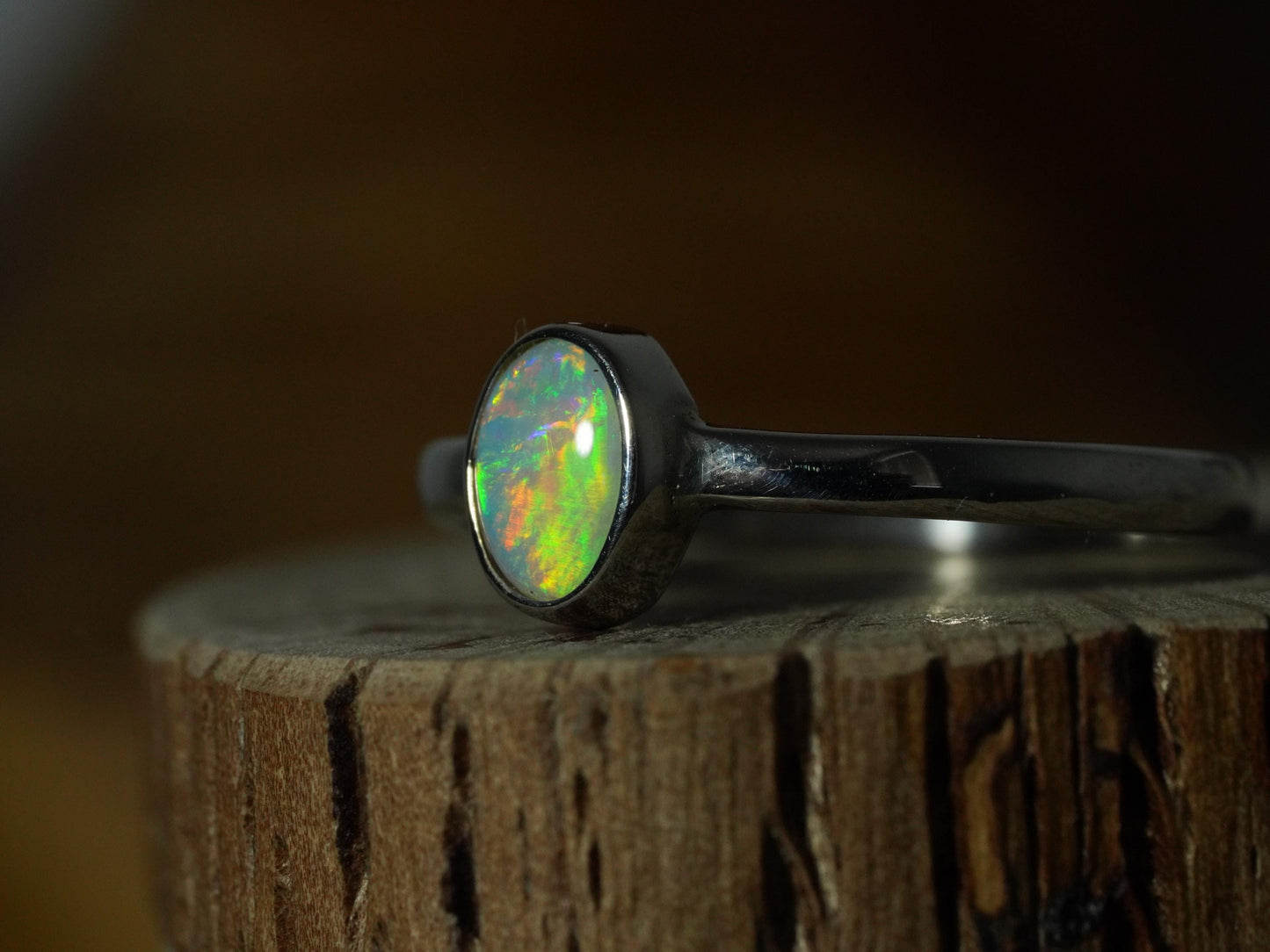 Australian Opal Ring Size 10