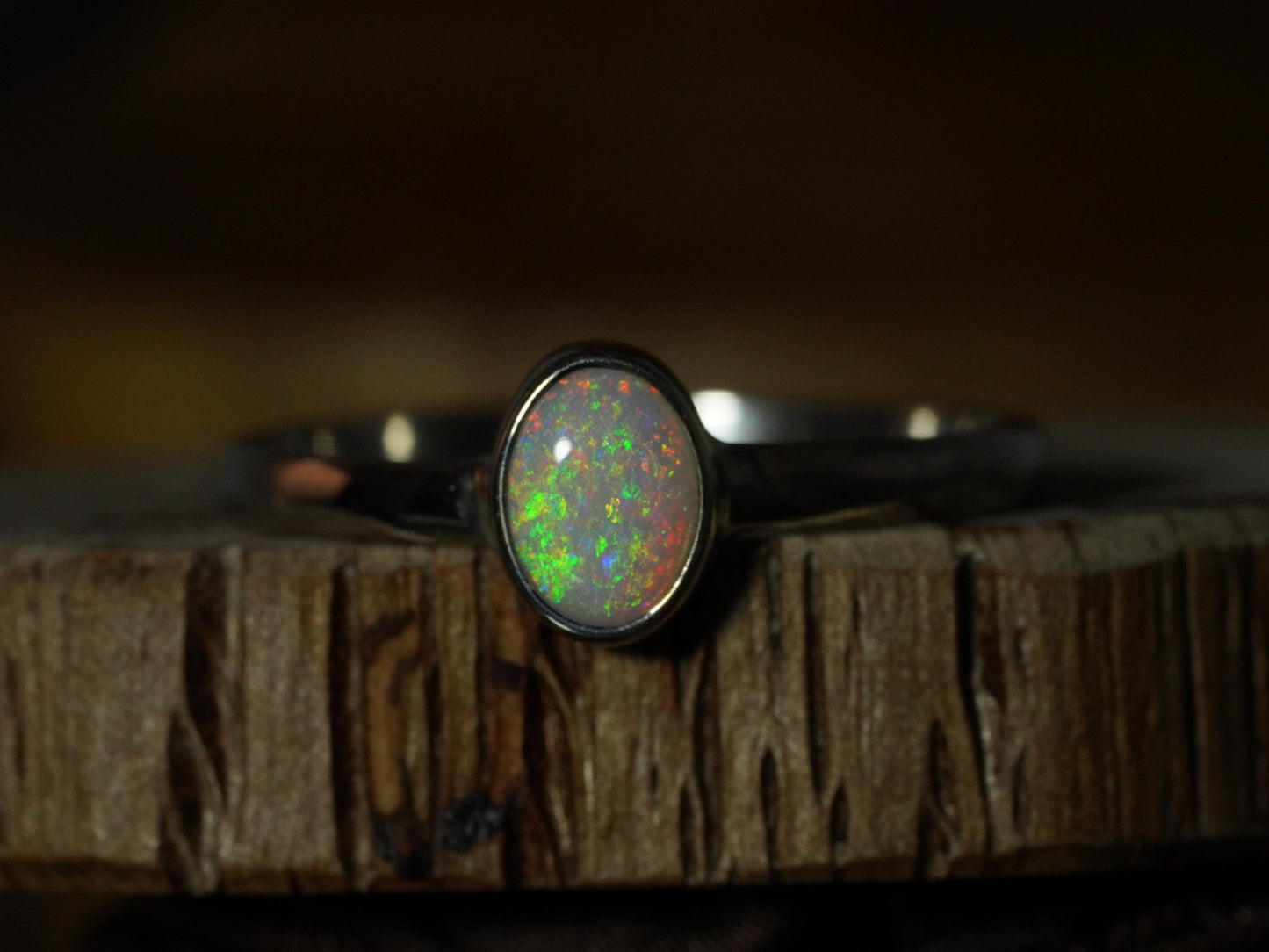 Australian Opal Ring Size 10