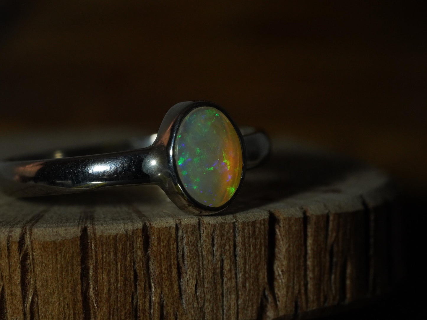Australian Opal Ring Size 10