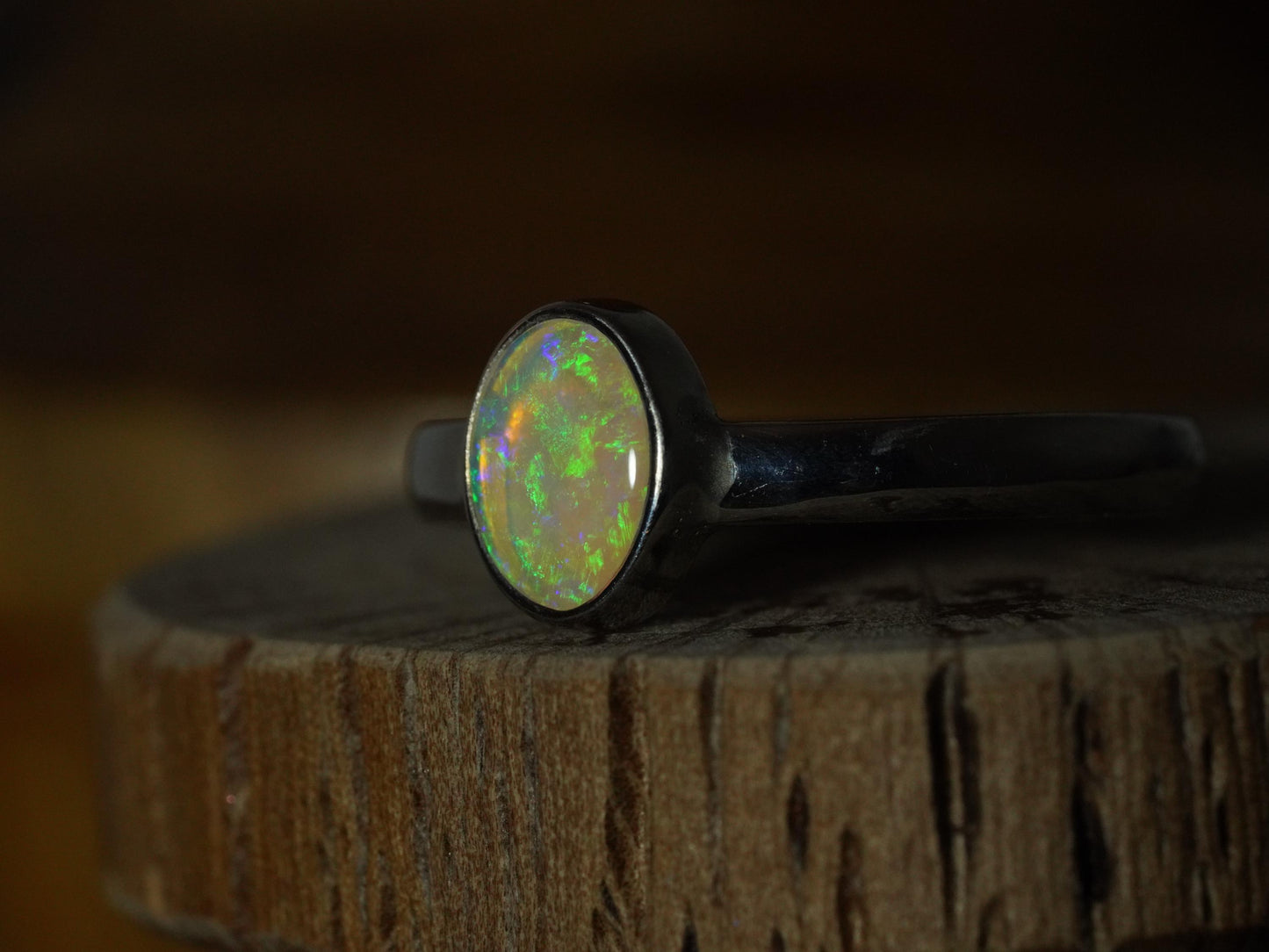 Australian Opal Ring Size 10