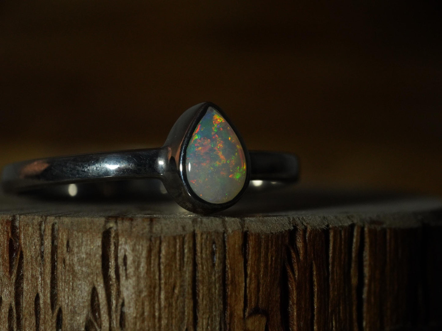 Australian Opal Ring Size 10