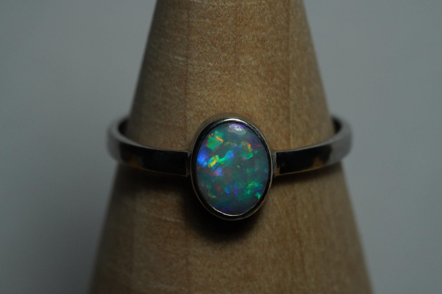 Australian Opal Ring Size 8