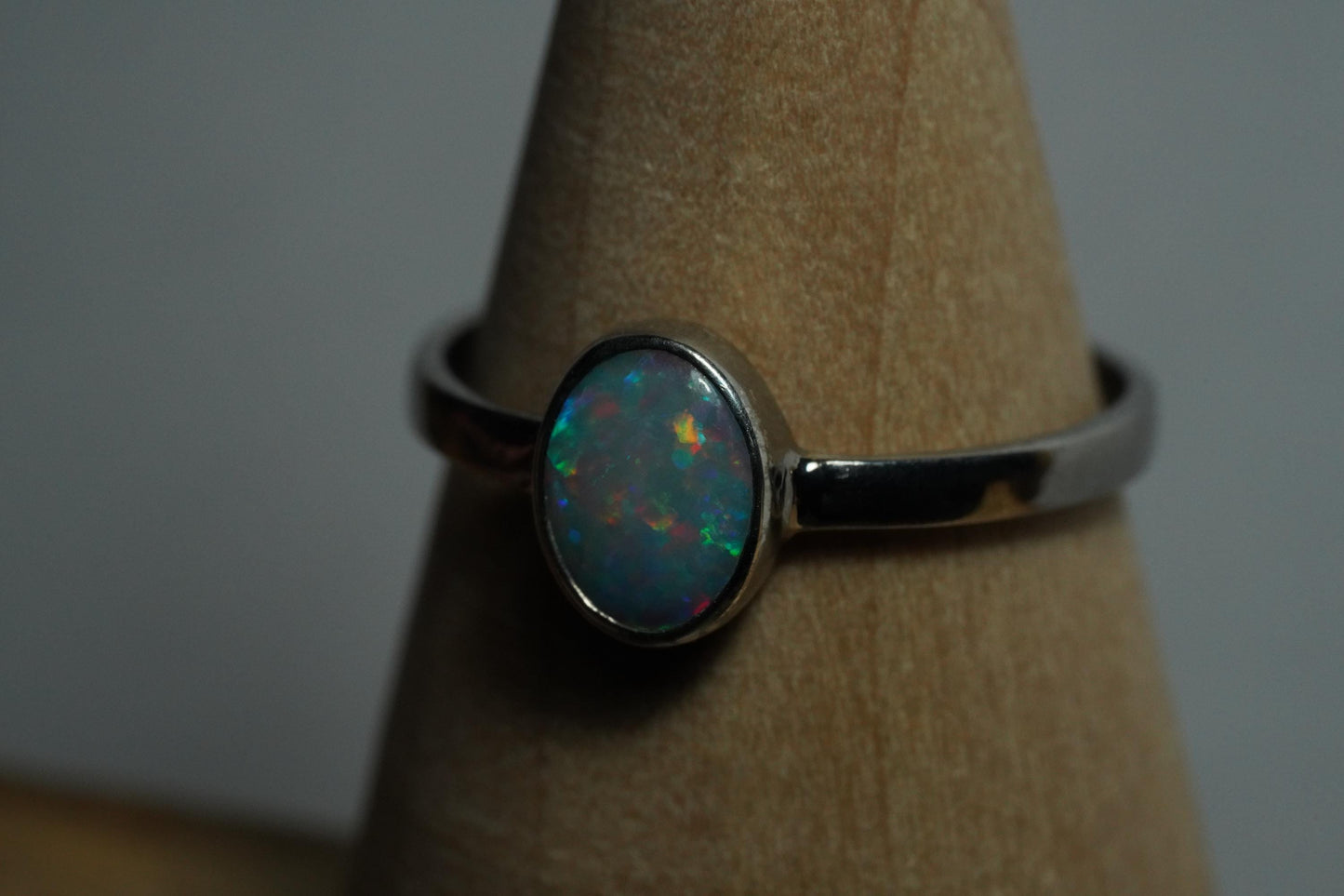Australian Opal Ring Size 8