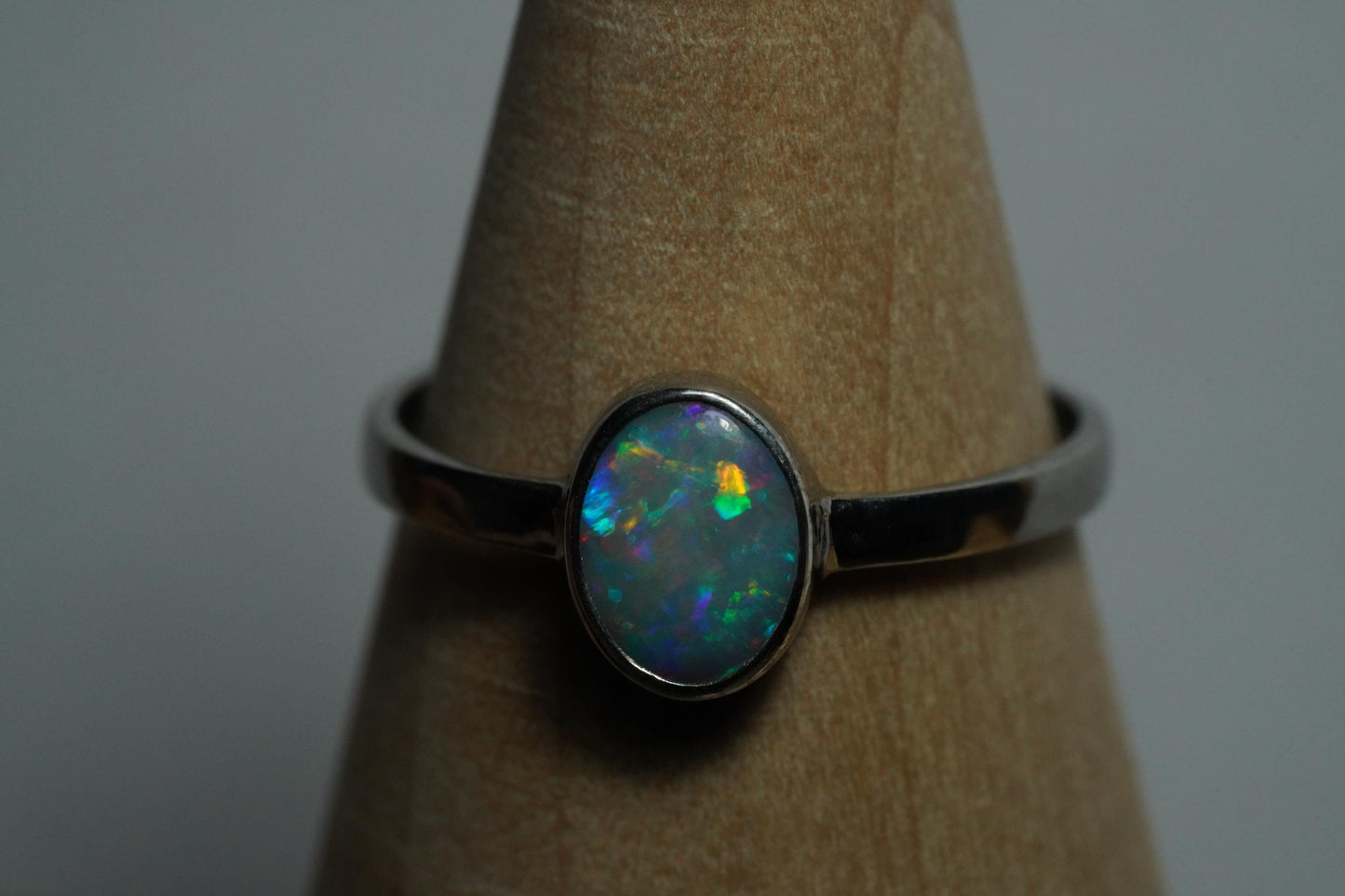 Australian Opal Ring Size 8