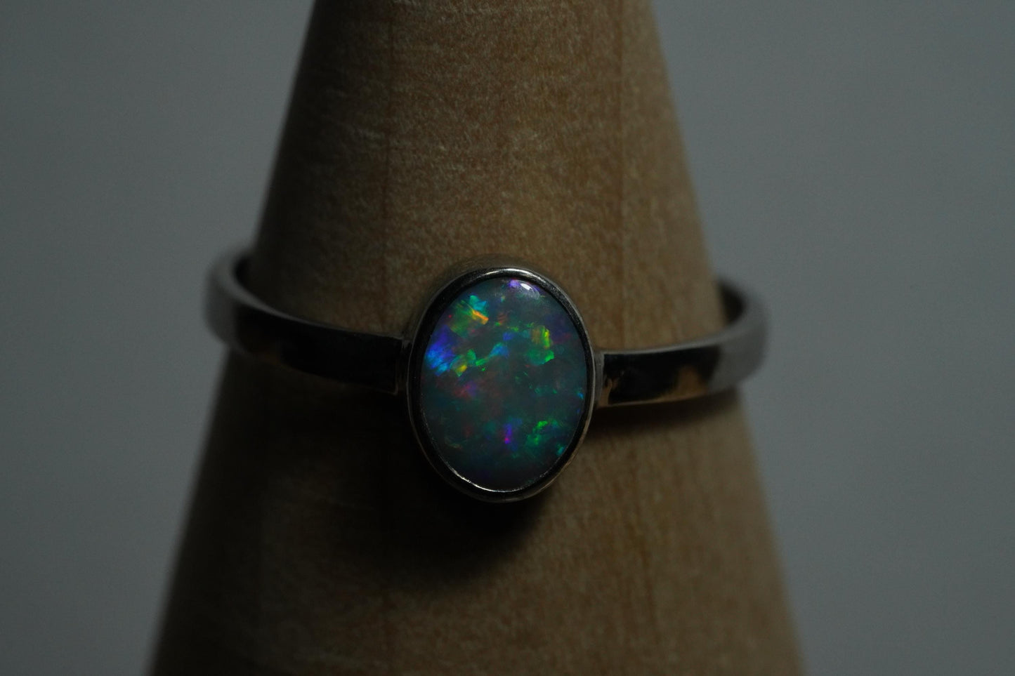 Australian Opal Ring Size 8