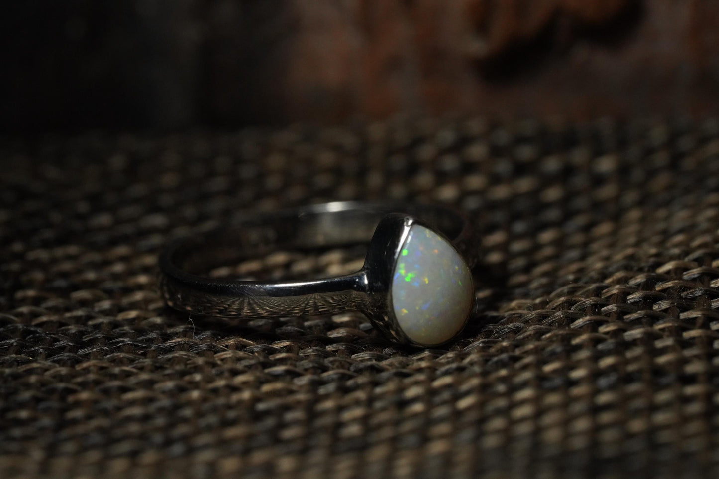 Australian Opal Ring Size 5