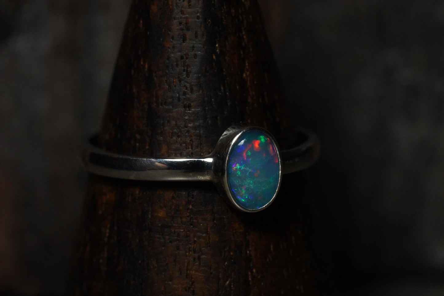 Australian Opal Ring Size 9