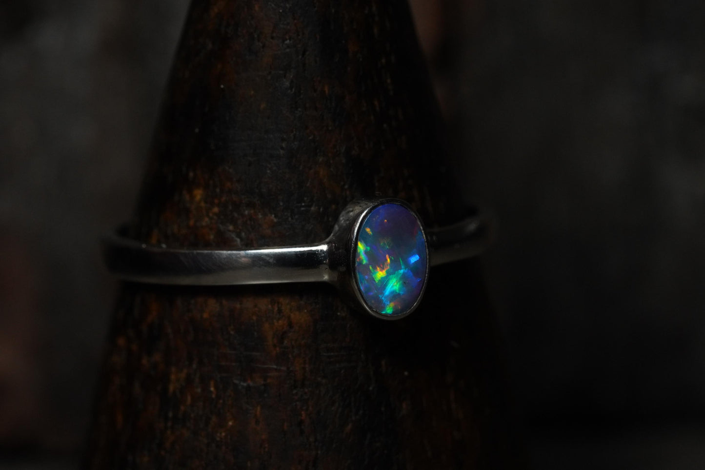 Australian Opal Ring Size 9