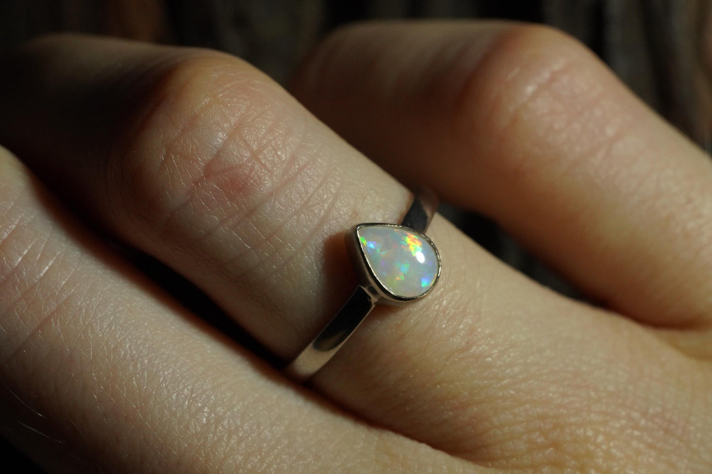 Australian Opal Ring Size 5