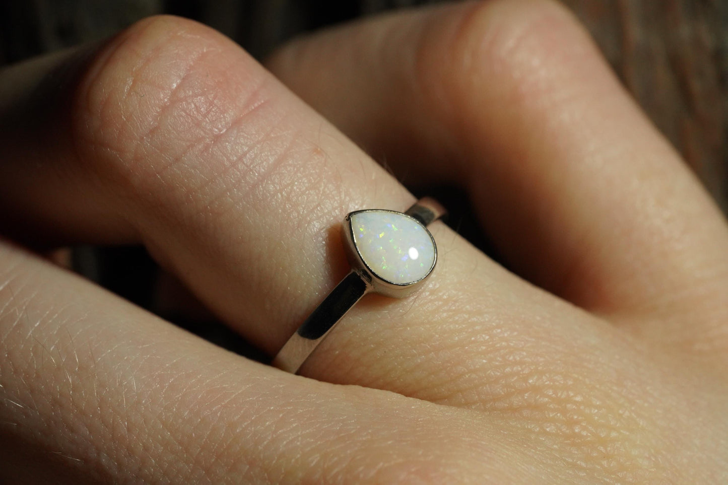 Australian Opal Ring Size 5