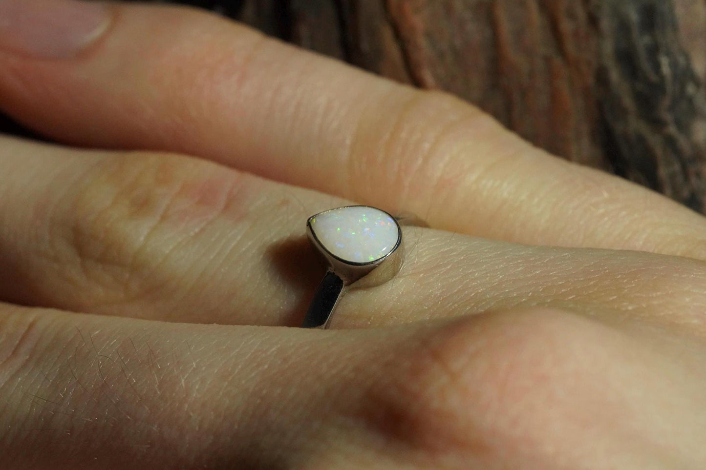 Australian Opal Ring Size 5