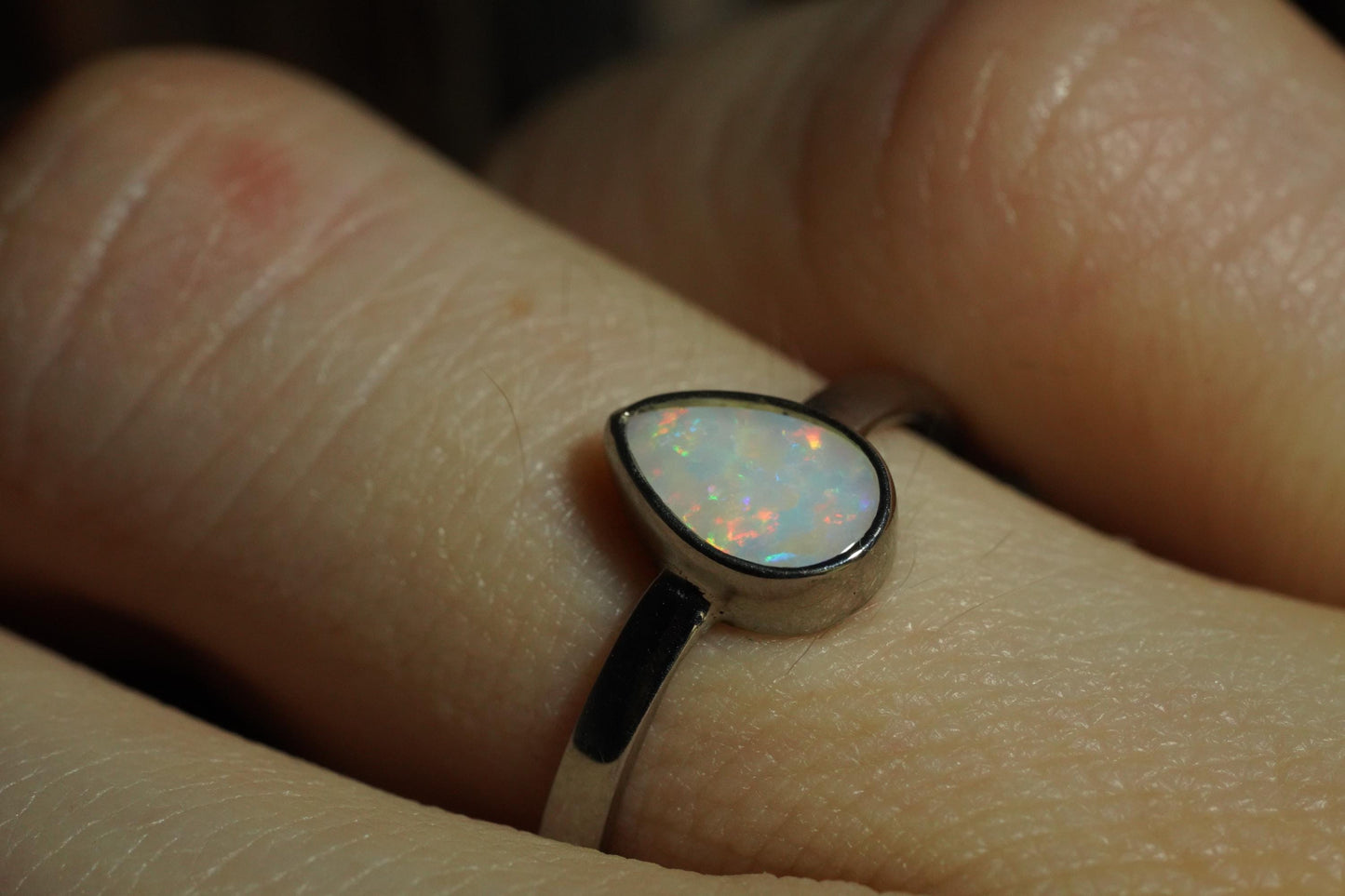 Australian Opal Ring Size 5