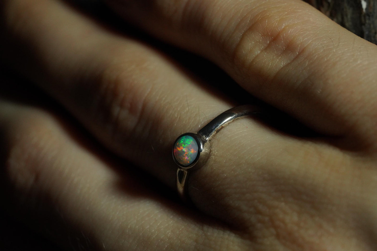 Australian Opal Ring Size 5