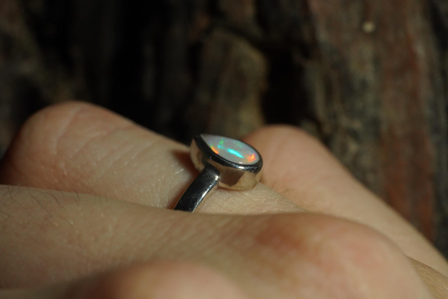Australian Opal Ring Size 5