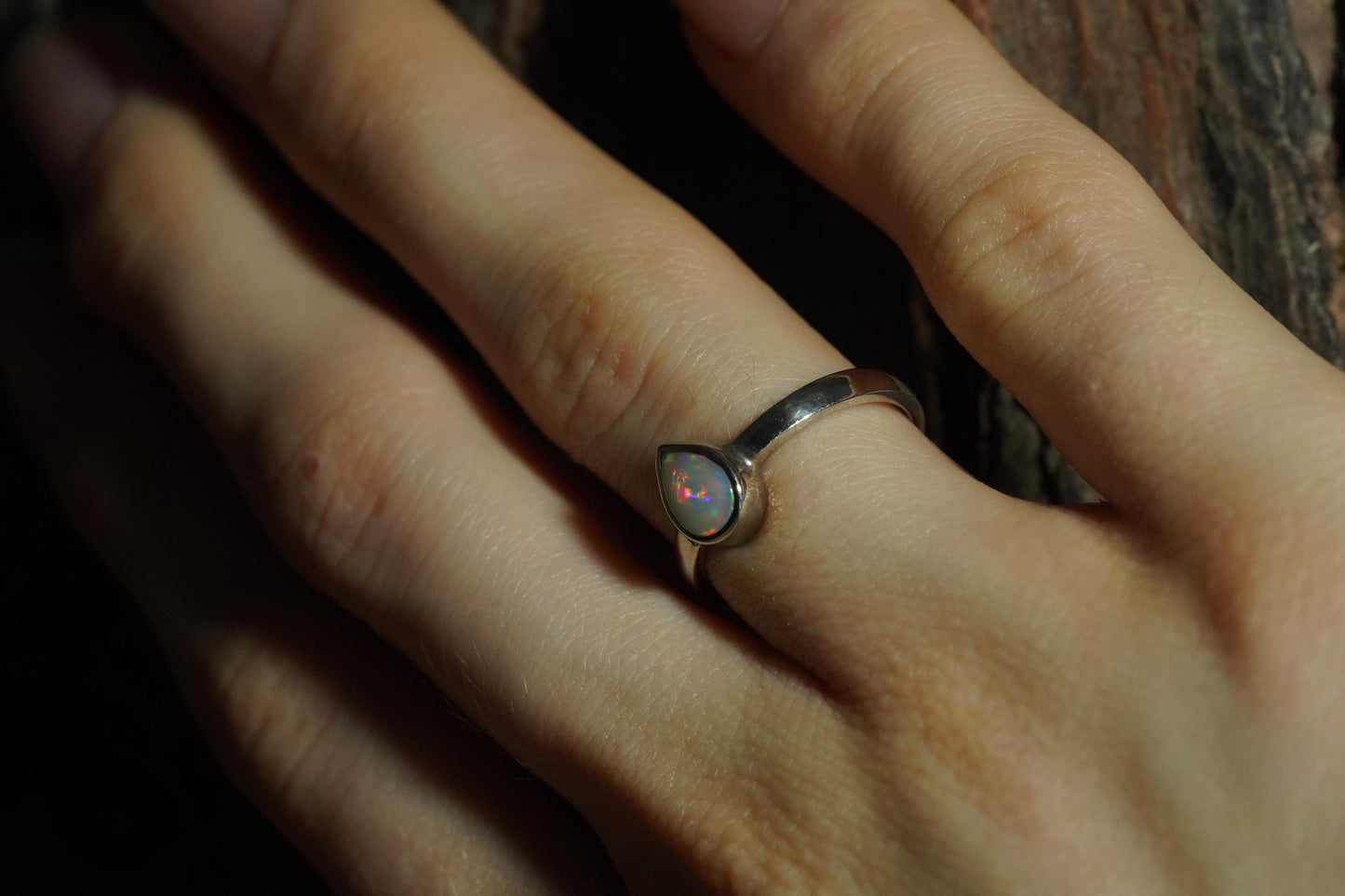 Australian Opal Ring Size 5