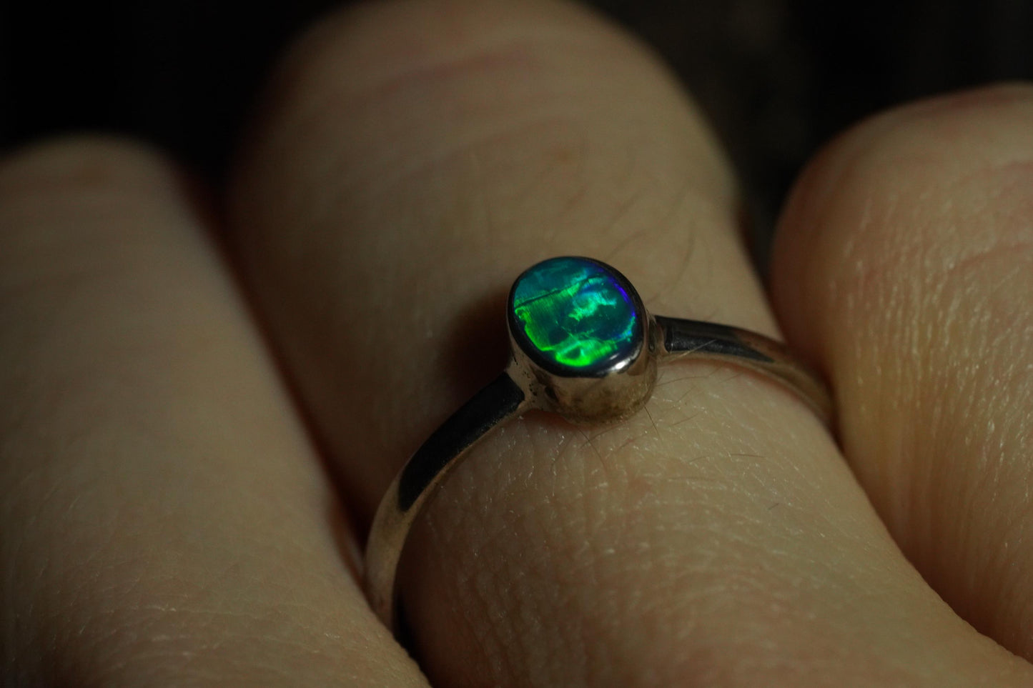 Australian Opal Ring Size 6