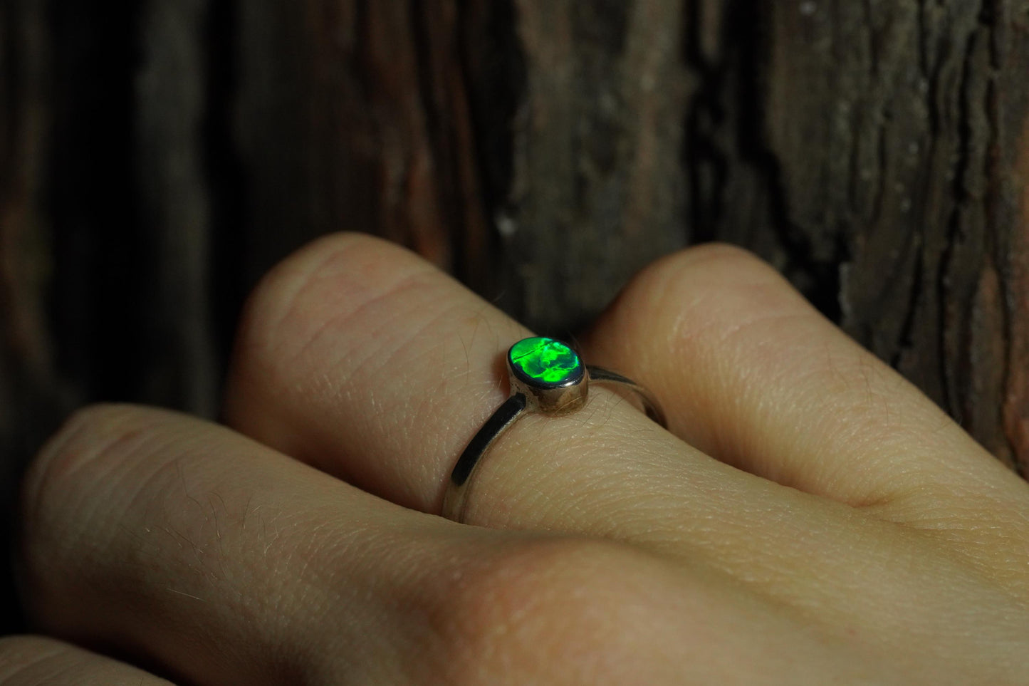Australian Opal Ring Size 6