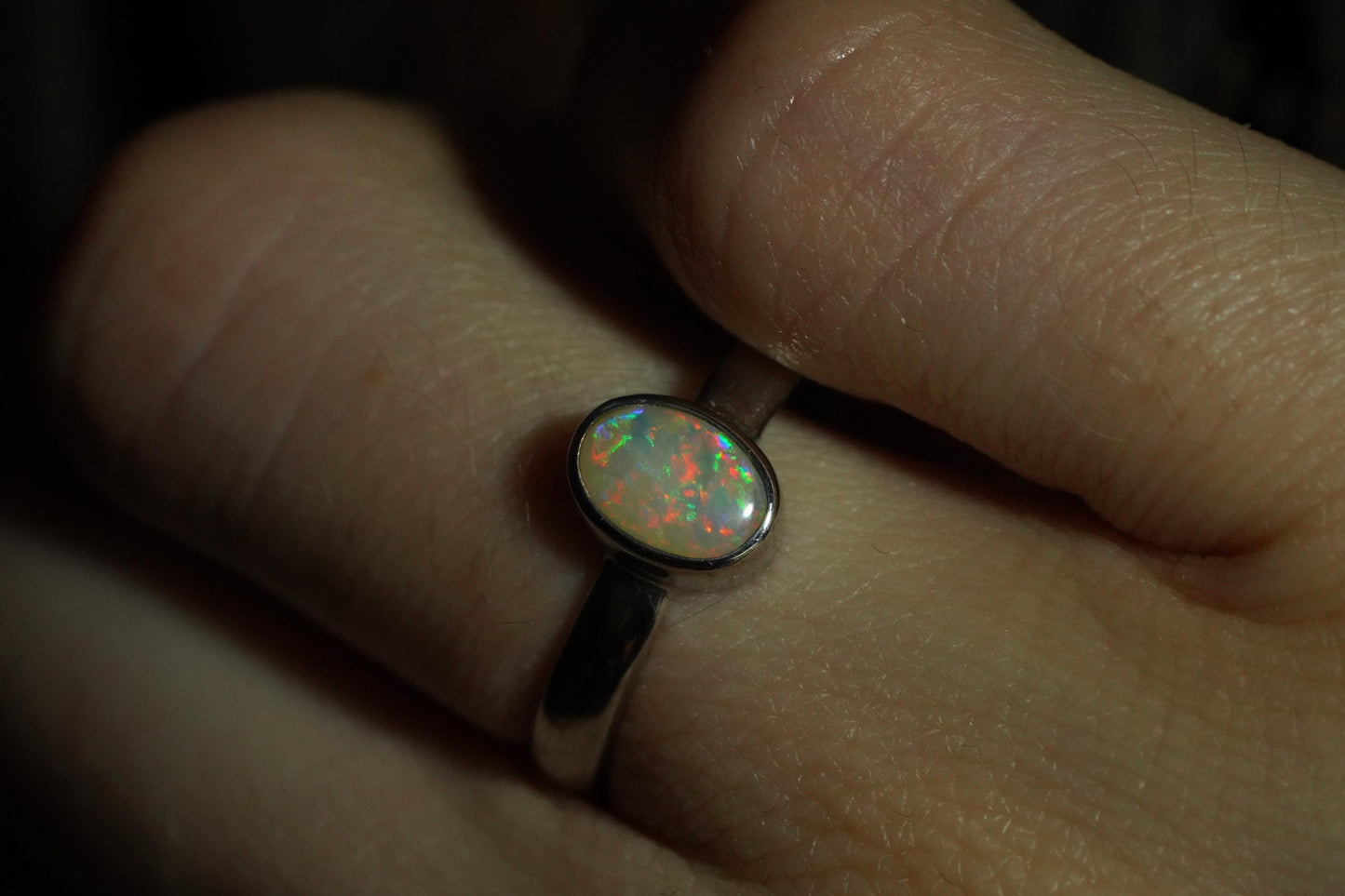 Australian Opal Ring Size 6