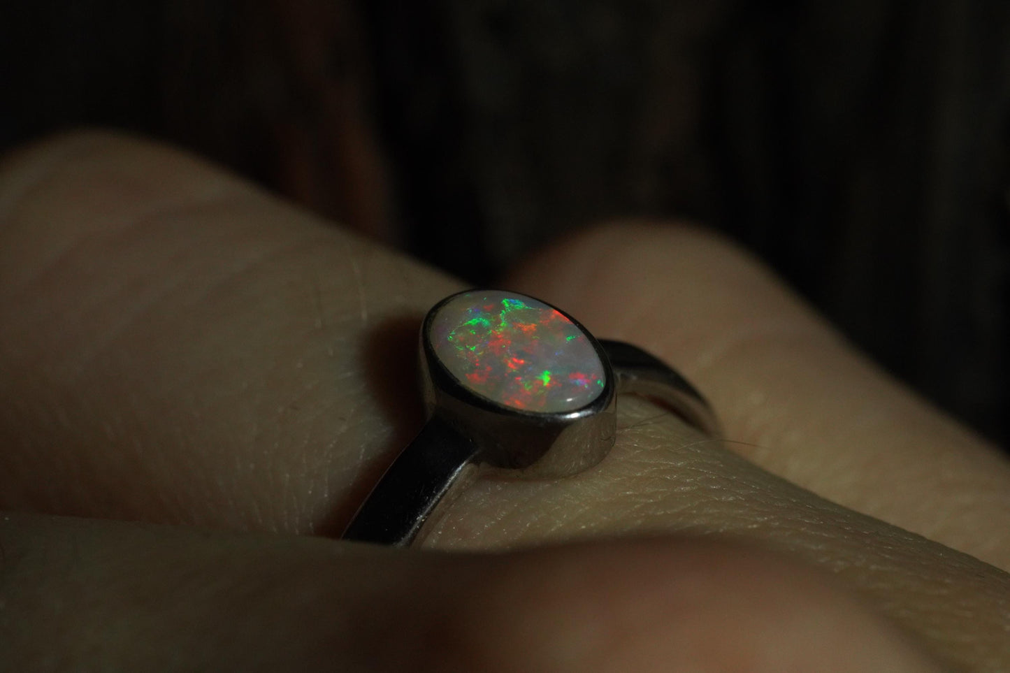 Australian Opal Ring Size 6