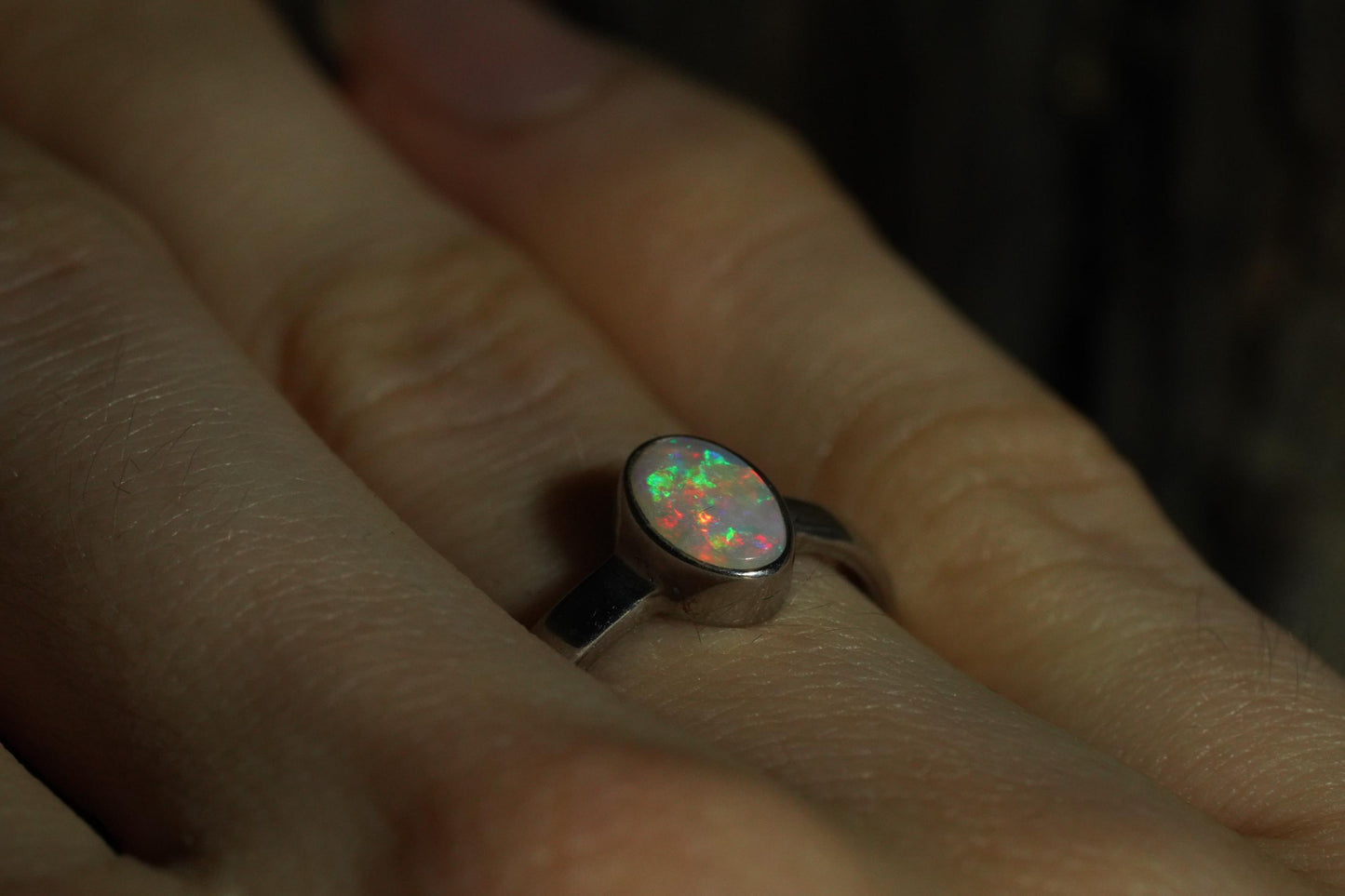 Australian Opal Ring Size 6