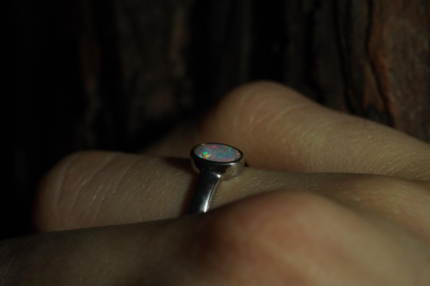 Australian Opal Ring Size 6