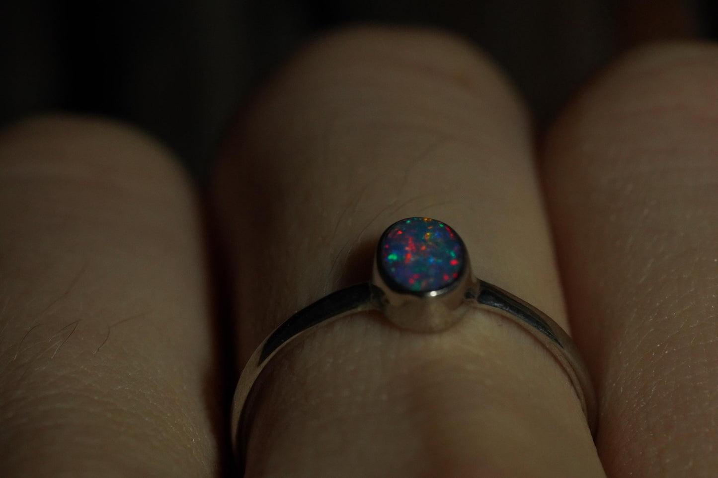 Australian Opal Ring Size 6