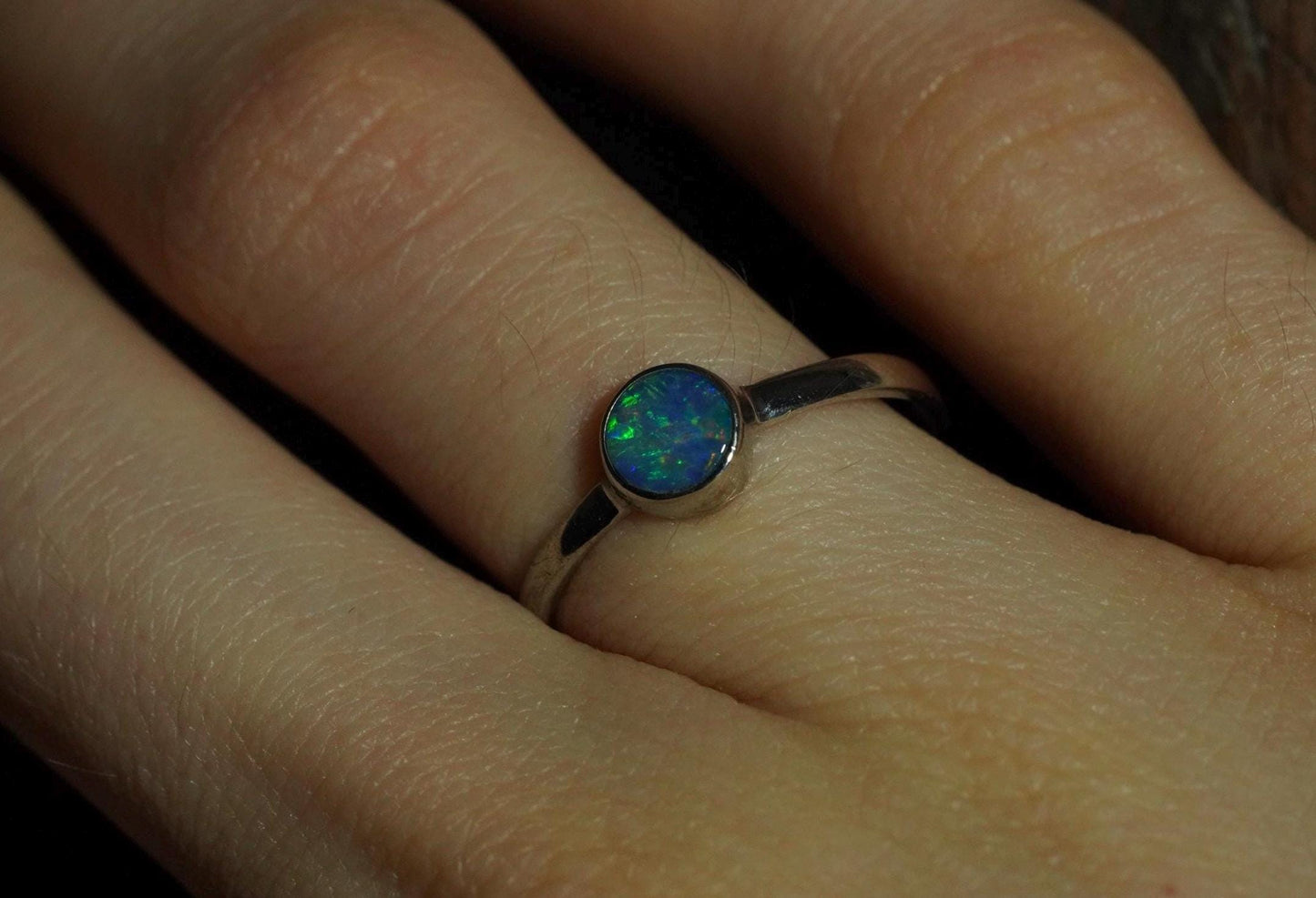 Australian Opal Ring Size 6