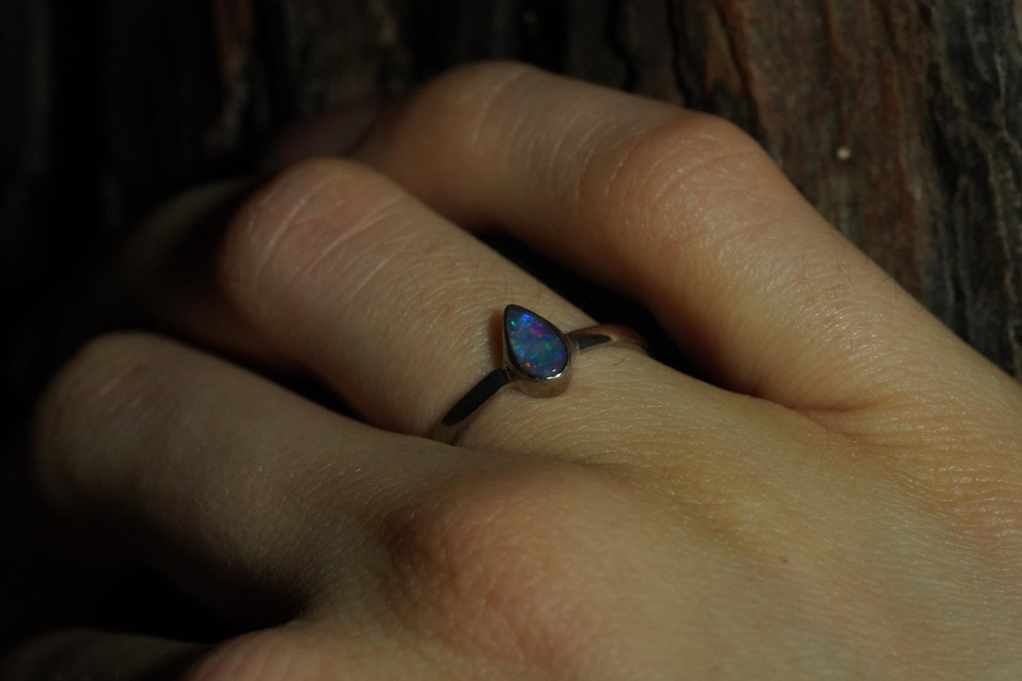 Australian Opal Ring Size 6