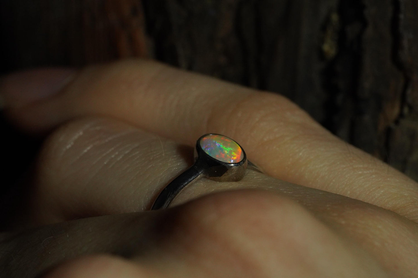 Australian Opal Ring Size 6