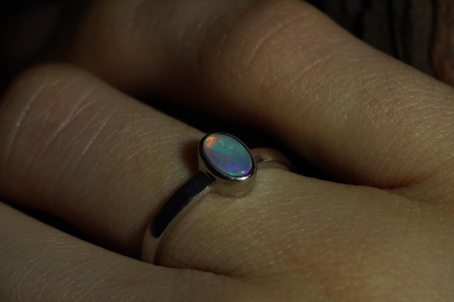 Australian Opal Ring Size 6