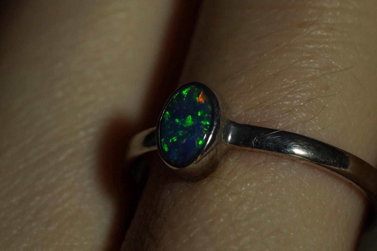 Australian Opal Ring Size 6