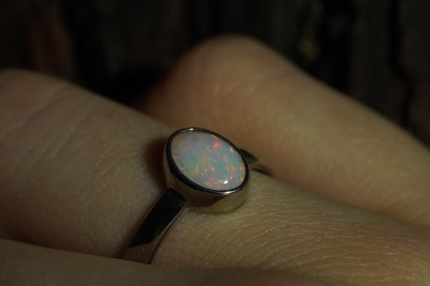 Australian Opal Ring Size 6