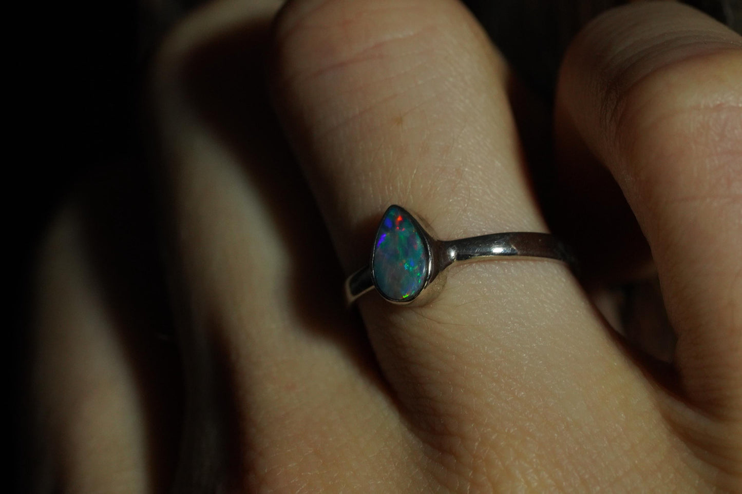 Australian Opal Ring Size 6