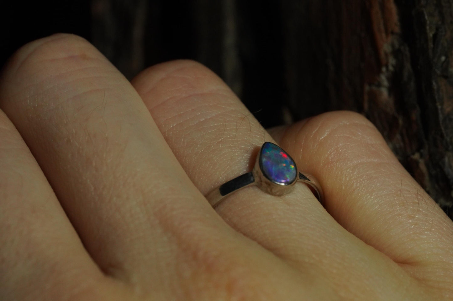 Australian Opal Ring Size 6