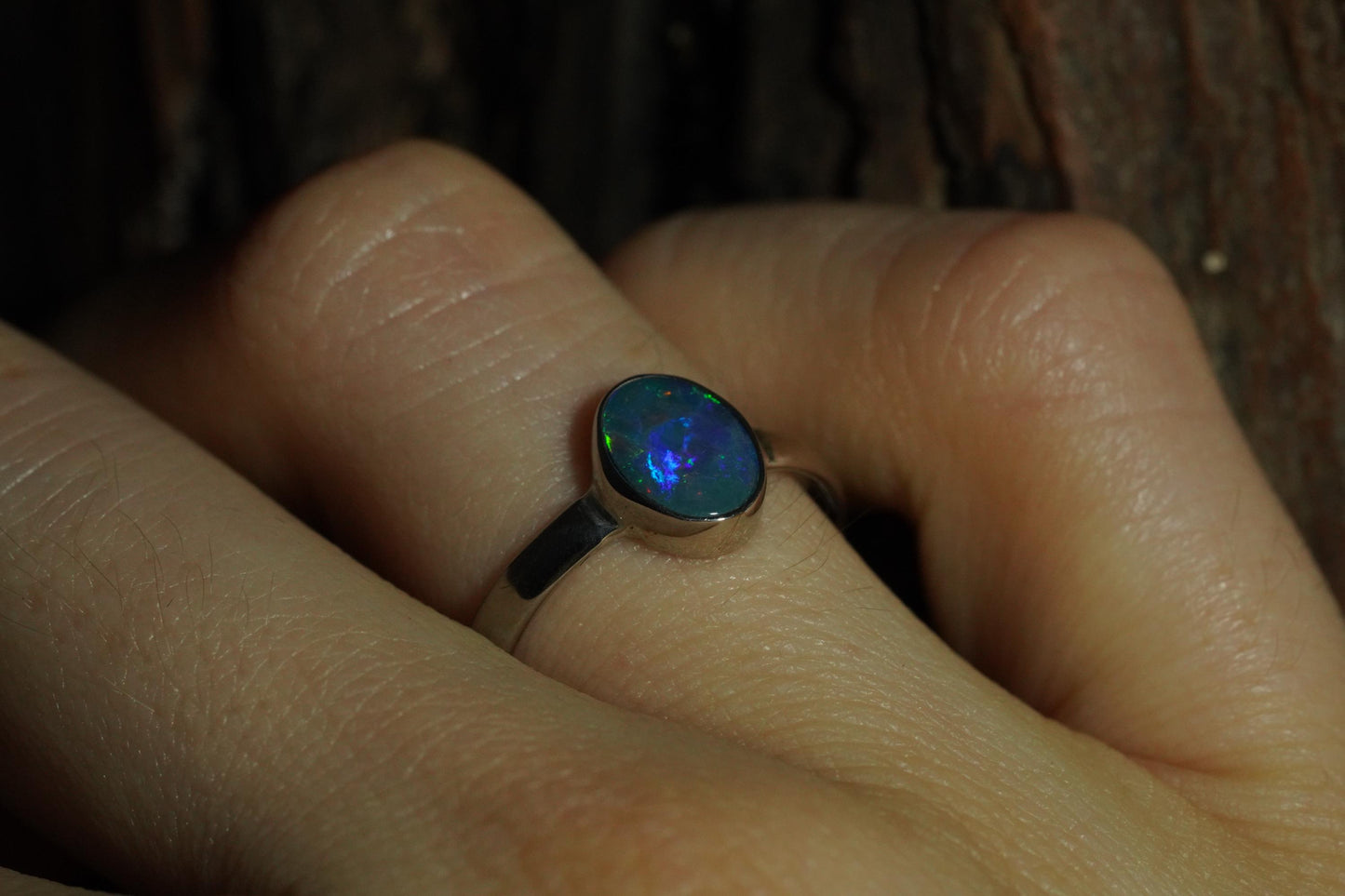 Australian Opal Ring Size 6
