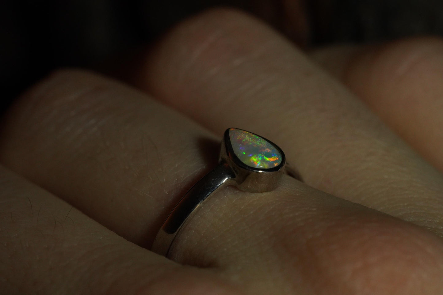 Australian Opal Ring Size 7