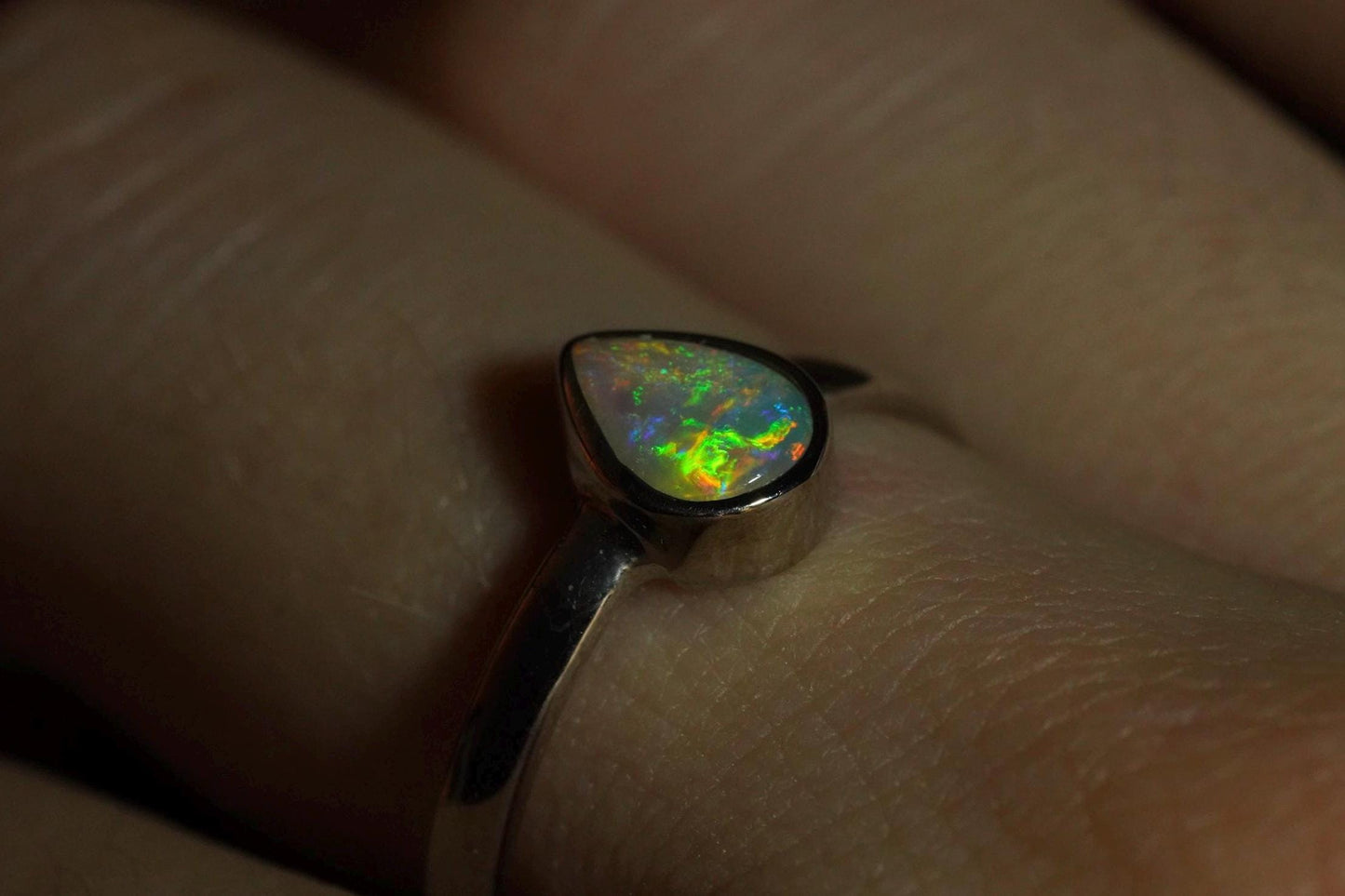 Australian Opal Ring Size 7
