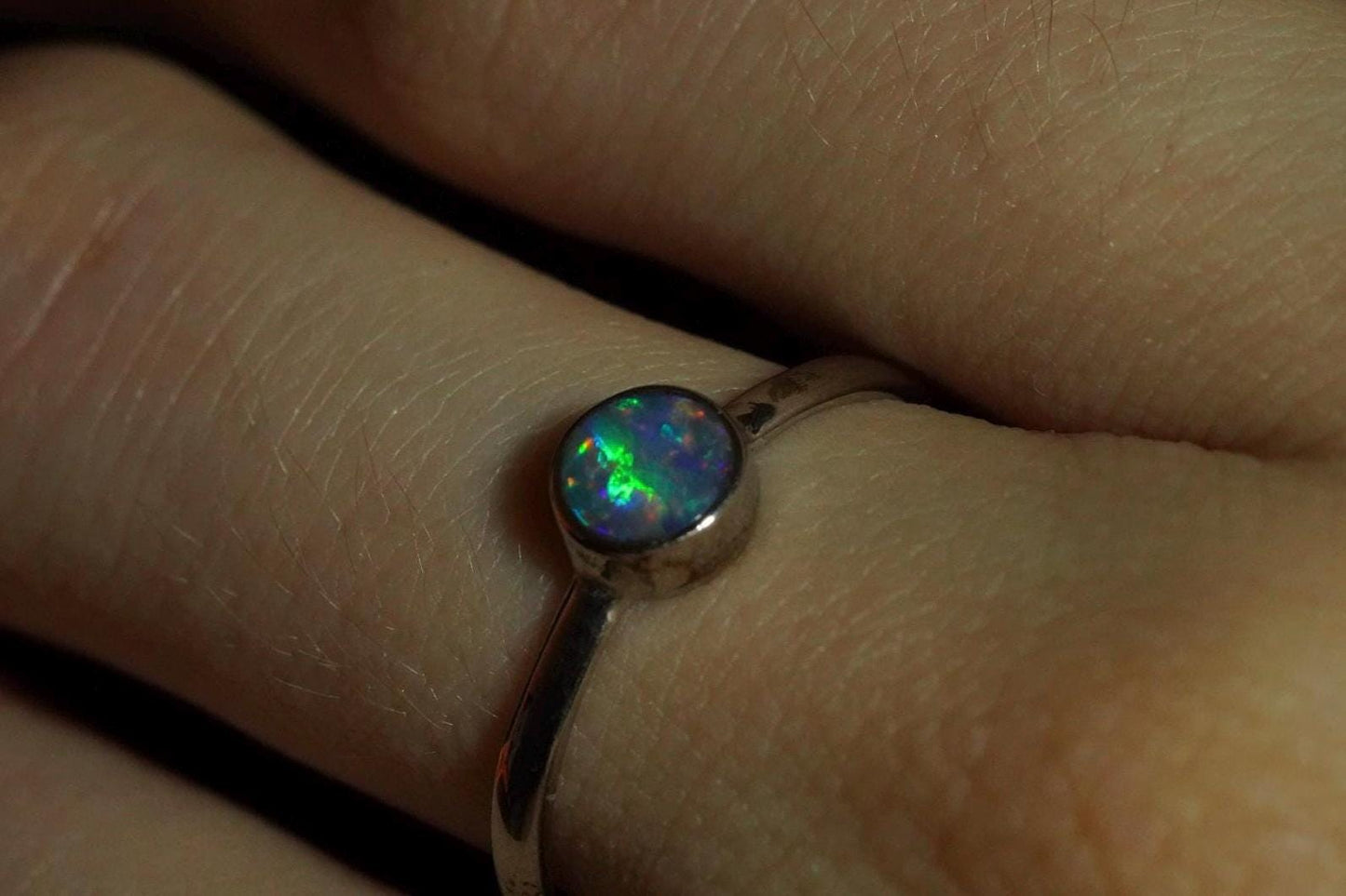 Australian Opal Ring Size 7